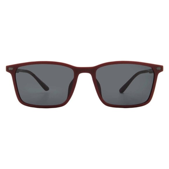 New Emporio Armani Dark Grey Rectangular Men's Sunglasses EA4223U 526187 56  Men - Picture 5 of 5